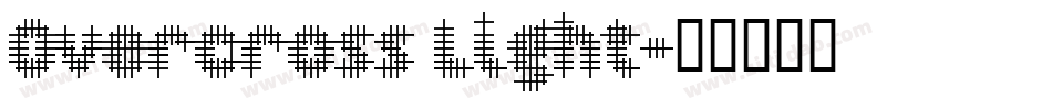 Overcross Light字体转换